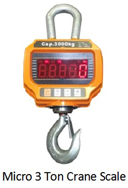 micro 3ton crane scale